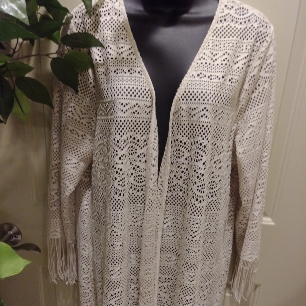 NWOT - Long Accent Wrap - Tunic